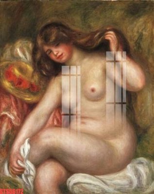 Tải file gốc in lụa Tranh sơn dầu phương tây tổng hợp STS56172 siêu nét