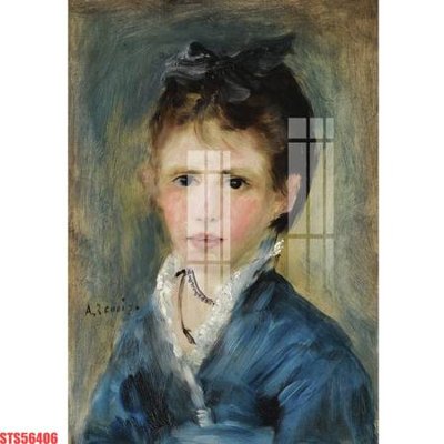 File gốc Tranh sơn dầu phương tây tổng hợp STS56406 (cho in 3D) độc đáo