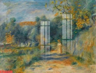 File in trần Tranh sơn dầu phương tây tổng hợp STS56439 (file gốc) xuyên sáng