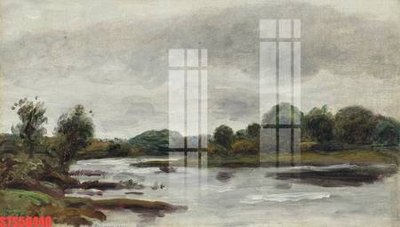 File in trần Tranh sơn dầu phương tây tổng hợp STS56440 (bản gốc) hoa văn