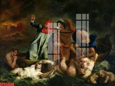 File in trần Tranh sơn dầu phương tây tổng hợp STS5648 (bản gốc) trời sao