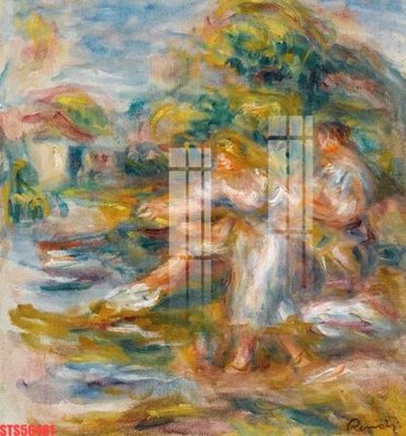 File PSD Tranh sơn dầu phương tây tổng hợp STS56481 (bản gốc) đã tách nền