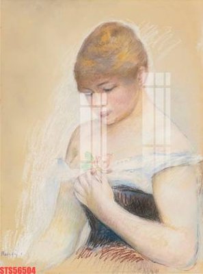 File in trần Tranh sơn dầu phương tây tổng hợp STS56504 (bản gốc) mây trời