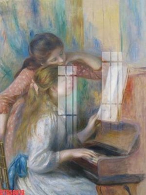 File tranh Tranh sơn dầu phương tây tổng hợp STS56613 (bản gốc) treo phòng ăn