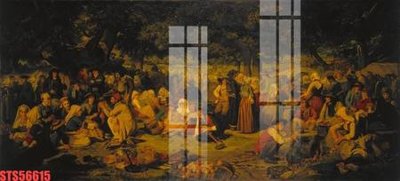 Chi tiết file tranh tráng gương Tranh sơn dầu phương tây tổng hợp STS56615 (ảnh gốc)