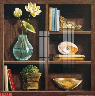 File ảnh Tranh sơn dầu phương tây tổng hợp STS5665 (gốc) cho trang trí nhà hàng