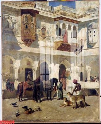 File tranh Tranh sơn dầu phương tây tổng hợp STS5674 (bản gốc) treo phòng ăn