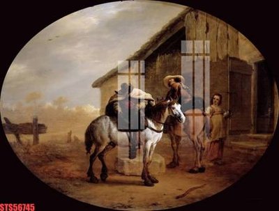 Tải về file tranh gốc Tranh sơn dầu phương tây tổng hợp STS56745 (để in quảng cáo)