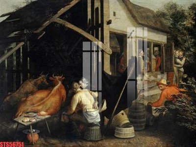 File tranh Tranh sơn dầu phương tây tổng hợp STS56751 (ảnh gốc) cho in ấn kỹ thuật số