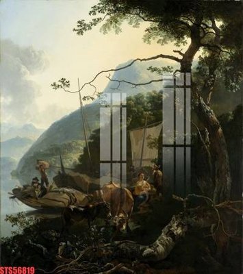 File tranh gốc Tranh sơn dầu phương tây tổng hợp STS56819 (bản quyền) độc đáo