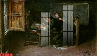 File tranh Tranh sơn dầu phương tây tổng hợp STS56826 (gốc) in vải canvas