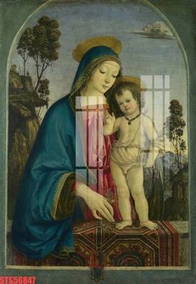 File in trần Tranh sơn dầu phương tây tổng hợp STS56847 (bản gốc) phong cảnh