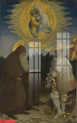 Tải file Tranh sơn dầu phương tây tổng hợp STS56861 (gốc) làm file in ấn