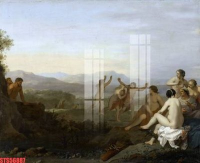 File in trần Tranh sơn dầu phương tây tổng hợp STS56887 (bản gốc) trời sao