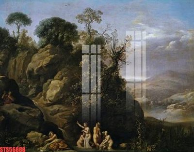 Download file gốc Tranh sơn dầu phương tây tổng hợp STS56888 (in lụa) hoa lá