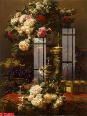 File gốc Tranh sơn dầu phương tây tổng hợp STS5690 cho in ấn và thiết kế