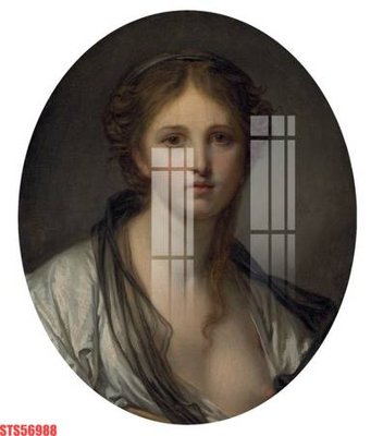 File in lụa Tranh sơn dầu phương tây tổng hợp STS56988 (tân cổ điển) Tranh sơn dầu phương tây tổng hợp STS56988