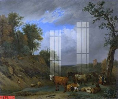 File in ấn Tranh sơn dầu phương tây tổng hợp STS57093 (bản gốc) cao cấp