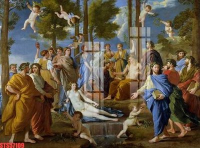 Tải file Tranh sơn dầu phương tây tổng hợp STS57109 (PSD) cho in tranh kính