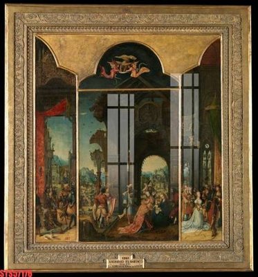 File tranh gốc Tranh sơn dầu phương tây tổng hợp STS57176 (bản quyền) file PSD