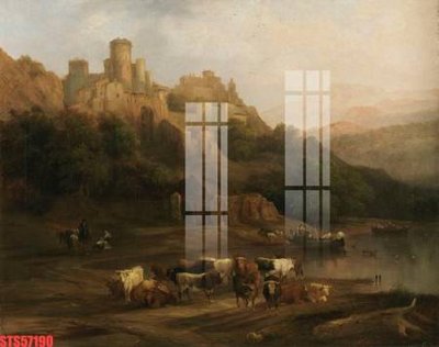 File gốc Tranh sơn dầu phương tây tổng hợp STS57190 (in tráng gương) nghệ thuật