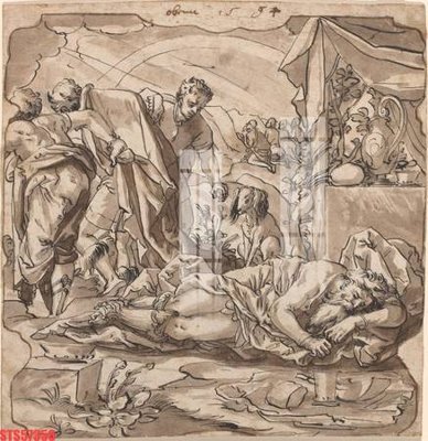 Download file ảnh gốc Tranh sơn dầu phương tây tổng hợp STS57356 để in ấn