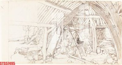 File in ấn Tranh sơn dầu phương tây tổng hợp STS57495 chuyên nghiệp