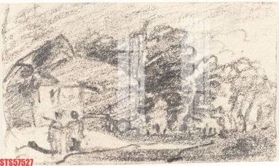 File gốc Tranh sơn dầu phương tây tổng hợp STS57527 (in tráng gương) hiện đại