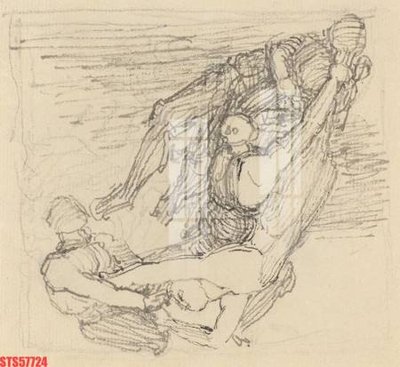 File in trần Tranh sơn dầu phương tây tổng hợp STS57724 (bản gốc) hoa văn