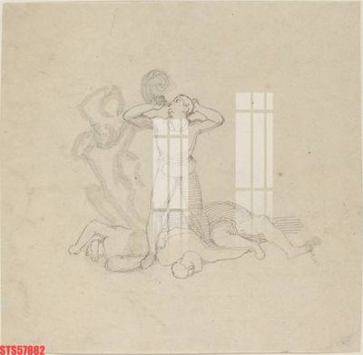 Tải file gốc Tranh sơn dầu phương tây tổng hợp STS57882 (để in lụa)