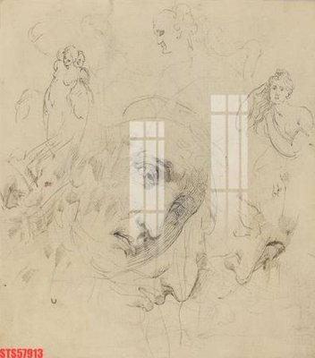 Tải xuống file tranh gốc Tranh sơn dầu phương tây tổng hợp STS57913 (PSD/TIFF)