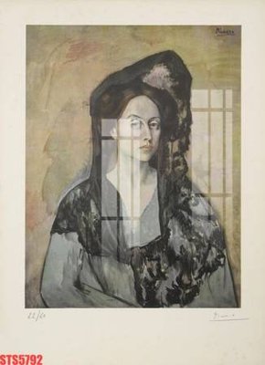 File tranh Tranh sơn dầu phương tây tổng hợp STS5792 (bản gốc) treo phòng ăn