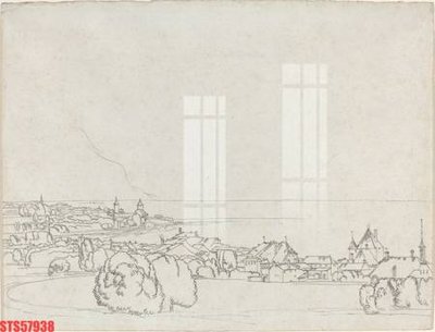 File in trần Tranh sơn dầu phương tây tổng hợp STS57938 (bản gốc) bầu trời