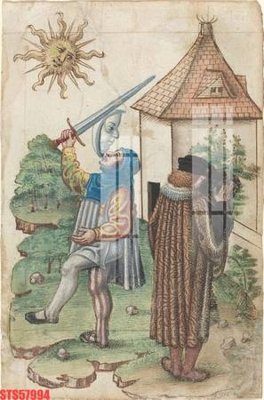 File ảnh Tranh sơn dầu phương tây tổng hợp STS57994 (gốc) in decal dán tường