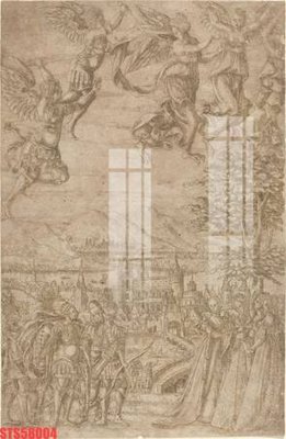 Download file Tranh sơn dầu phương tây tổng hợp STS58004 (gốc) in mica bàn thờ