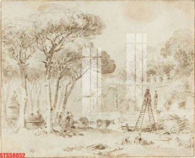 Tải file Tranh sơn dầu phương tây tổng hợp STS58052 (ảnh gốc) độ phân giải 300dpi