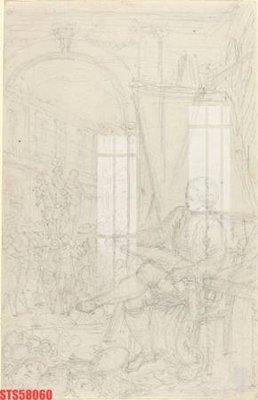 File tranh Tranh sơn dầu phương tây tổng hợp STS58060 (bản gốc) in canvas