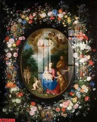 File ảnh Tranh sơn dầu phương tây tổng hợp STS5809 (gốc) in quảng cáo ngoài trời