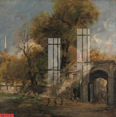 Download file gốc Tranh sơn dầu phương tây tổng hợp STS5810 (in mica) trang trí