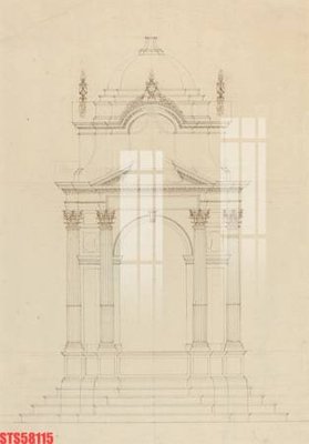 File tranh Tranh sơn dầu phương tây tổng hợp STS58115 (gốc) in trên kính