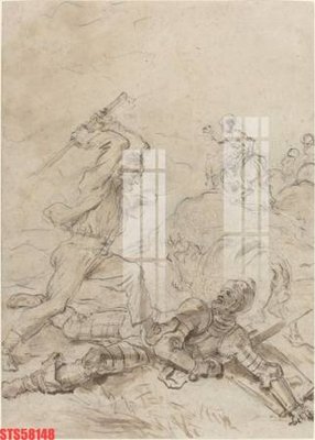 File in mica Tranh sơn dầu phương tây tổng hợp STS58148 (bản gốc) siêu trong