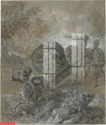 File tranh Tranh sơn dầu phương tây tổng hợp STS58170 (bản gốc) in lụa 3D