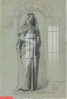 Tải file PSD Tranh sơn dầu phương tây tổng hợp STS58333 (nguyên layer) để in