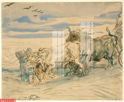 Tải file gốc Tranh sơn dầu phương tây tổng hợp STS58361 dùng cho in ấn