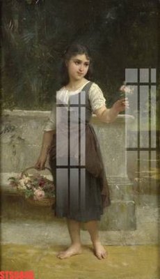 Tải file gốc in lụa Tranh sơn dầu phương tây tổng hợp STS5845 siêu nét