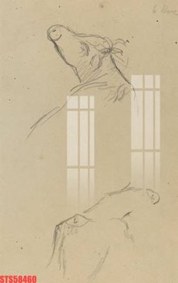 File gốc Tranh sơn dầu phương tây tổng hợp STS58460 (in mica) cắt laser