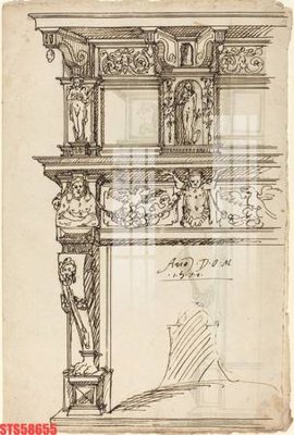 File tranh Tranh sơn dầu phương tây tổng hợp STS58655 (gốc) in film