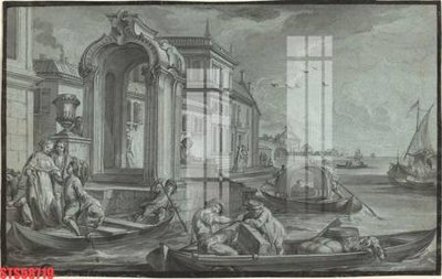 File tranh Tranh sơn dầu phương tây tổng hợp STS58719 (gốc) chủ đề thành phố