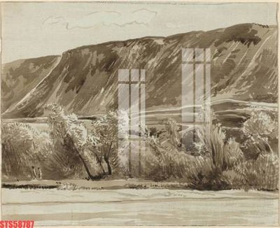 Hình ảnh file gốc in trần nhà Tranh sơn dầu phương tây tổng hợp STS58787