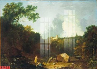 File gốc Tranh sơn dầu phương tây tổng hợp STS588 (in lụa) họa tiết 3D